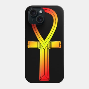 Ankh - Fire Gradient Phone Case