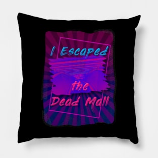 I Survived the Dead Mall Slogan Pillow