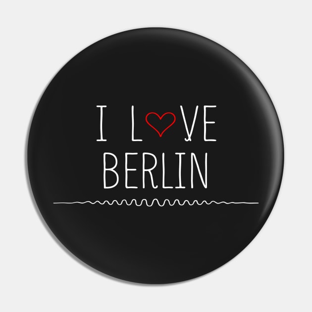 Berlin Love Pin by designspeak