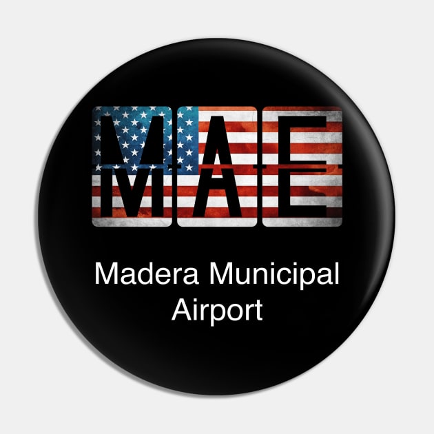MAE Madera Municipal Airport Pin by Storeology