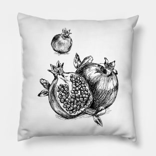 Pomegranate image Pillow