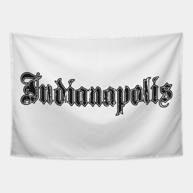 indianapolis Tapestry by DeekayGrafx