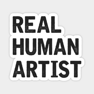 Real Human Artist Magnet