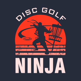 Disc golf ninja Frisbee golf T-Shirt