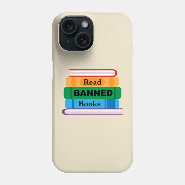 Read banned books Phone Case by PeachesPaisleyProton