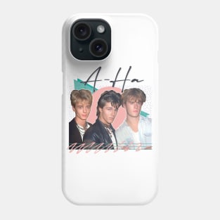 Vintage Style 80s A-Ha Design Phone Case