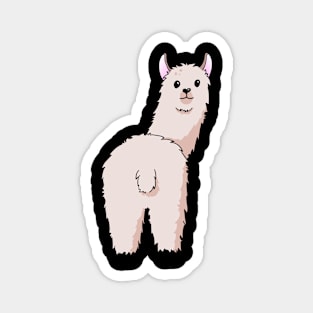 Alpaca Cool Lama Butt Magnet