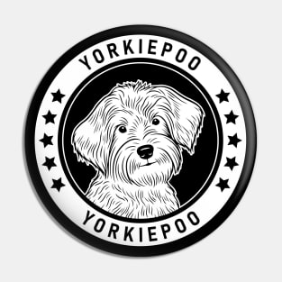 Yorkiepoo Fan Gift Pin