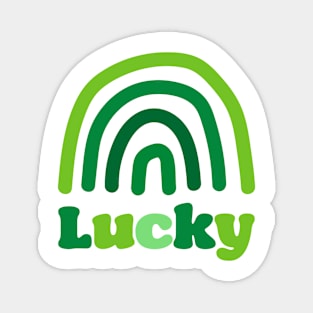 'Lucky' St. Paddy's Day T-Shirt Magnet