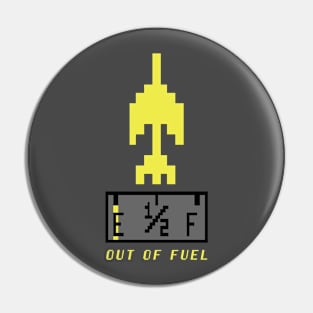 Out Of Fuel 8 Bit Pin