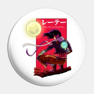 Cyberpunk Anime Sensei - Lethe Pin