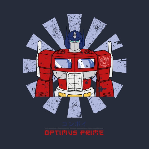Optimus Prime Retro Japanese Transformers by Nova5
