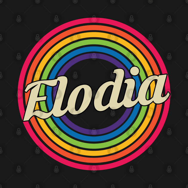 Elodia - Retro Rainbow Style by MaydenArt