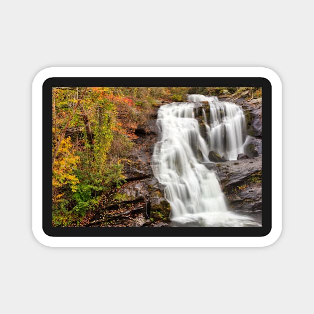 Bald River Autumn Falls Magnet by somadjinn