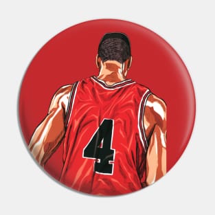 Slam Dunk Akagi Takenori vector Pin