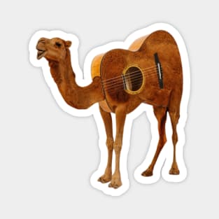 Camel Guitar Design Magnet