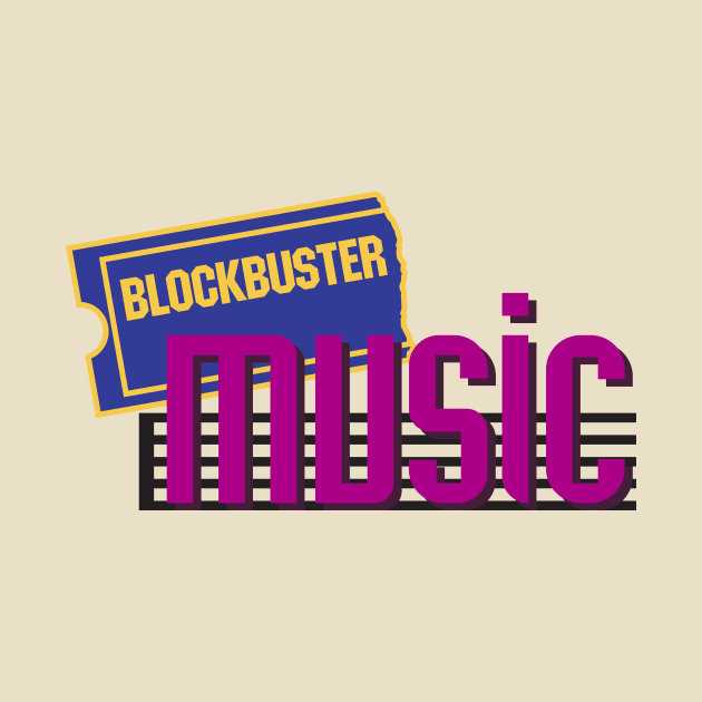 Blockbuster Music - Defunct Music Store by The90sMall