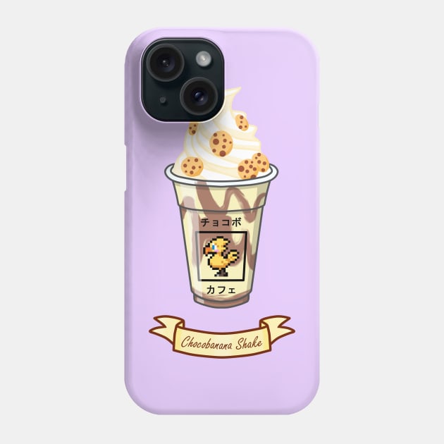 Chocobanana Milkshake Phone Case by Luna-Cooper