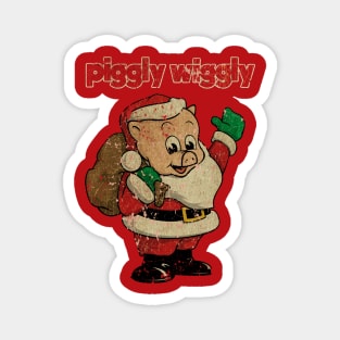 Santa Piggly Magnet