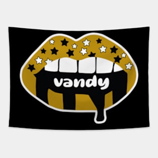 Vandy Lips Tapestry