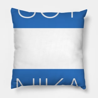 nicaragua de soy nica Pillow