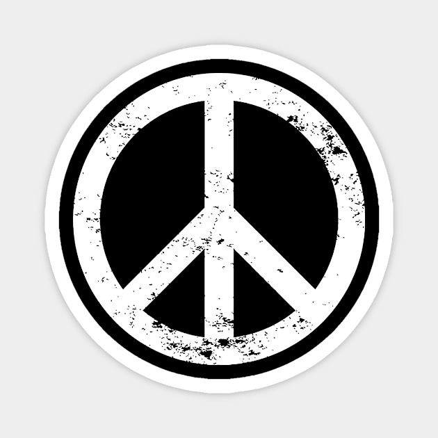 Peace Sign Magnet by Jhonson30