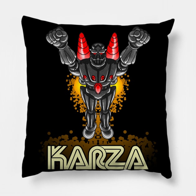 Baron Karza! Pillow by Doc Multiverse Designs