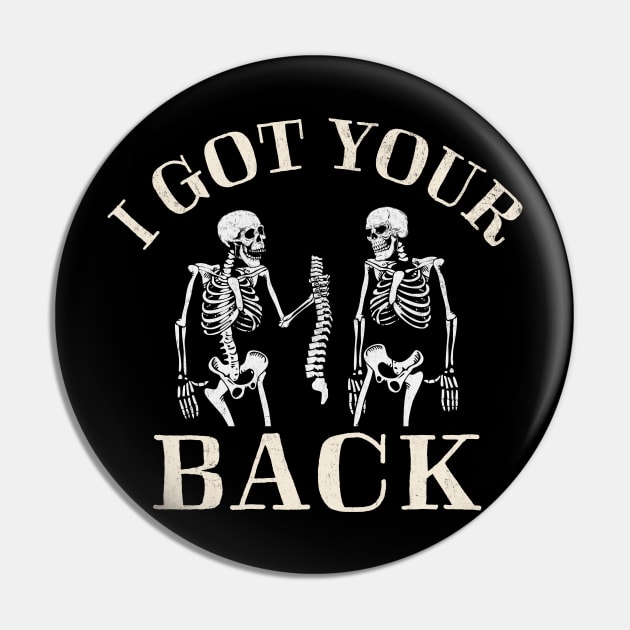 I Got Your Back funny Halloween Pin by TheDesignDepot