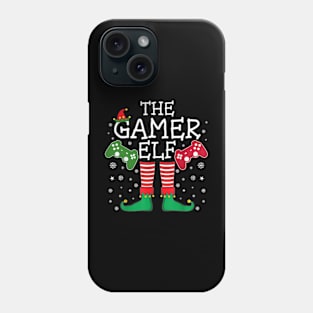 Gamer Elf Funny Matching Family Gaming ELF Christmas Pajama Phone Case