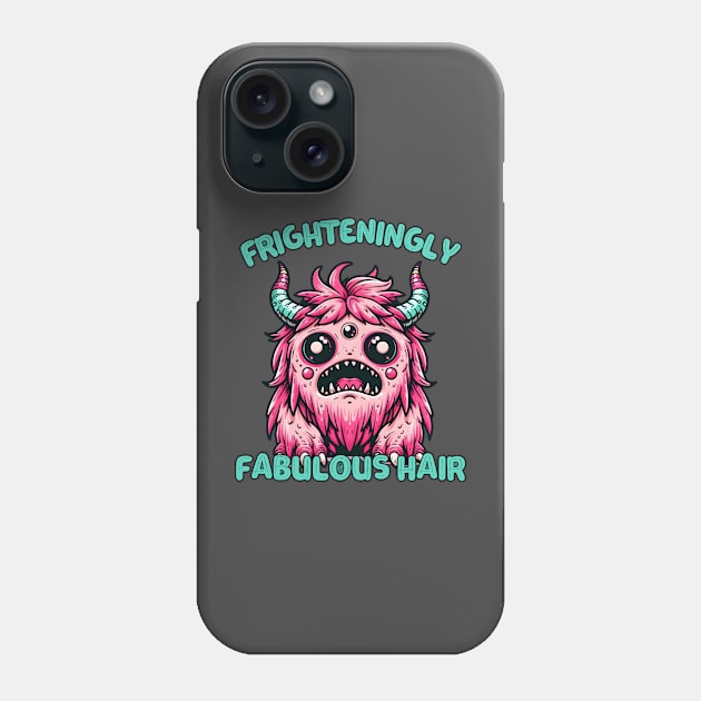 Monster Hairstylist Phone Case by Japanese Fever