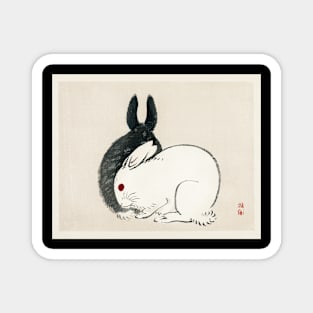 bunny paiting Magnet