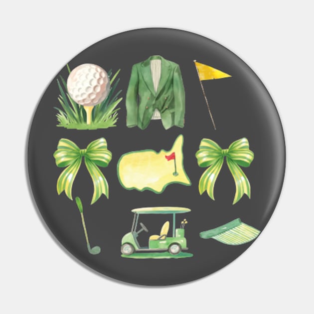 Coquette Golf Funny Golfs Master Pin by Mimimoo