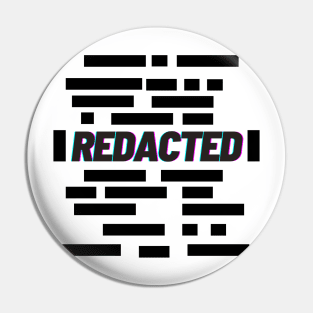 Redacted Pin