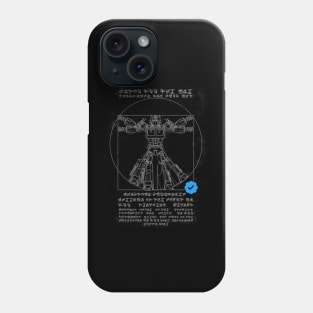 Vitruvian Prime twitter verified Phone Case