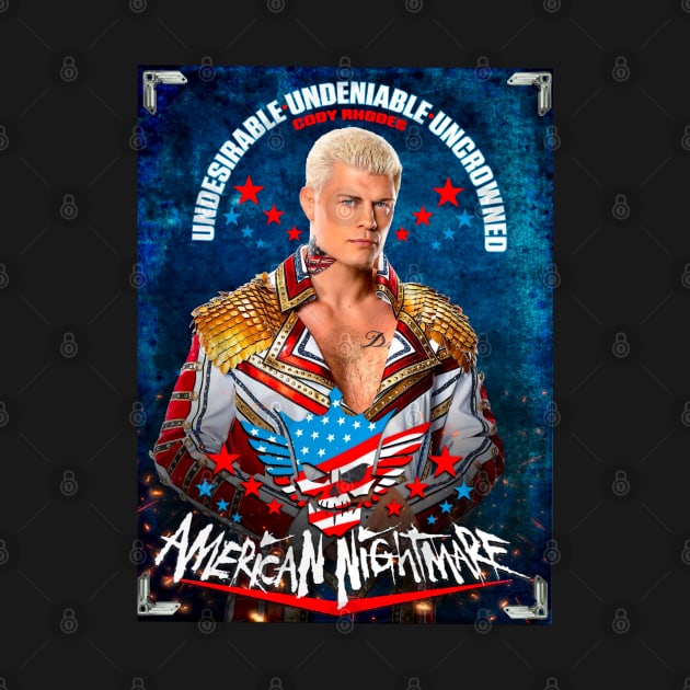 Cody Nightmare Rhodes by SAN ART STUDIO 