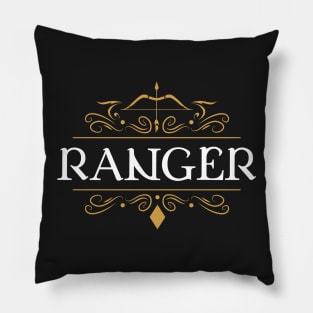 Ranger Emblem Dungeons Crawler and Dragons Slayer Pillow