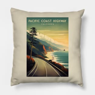 Pacific Coast Highway Pillow