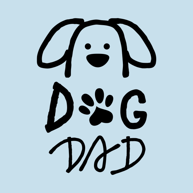 Dog Dad Woof Daddy by Attapet Original