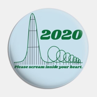 2020 Euthanasia Coaster - Light Backgrounds Pin