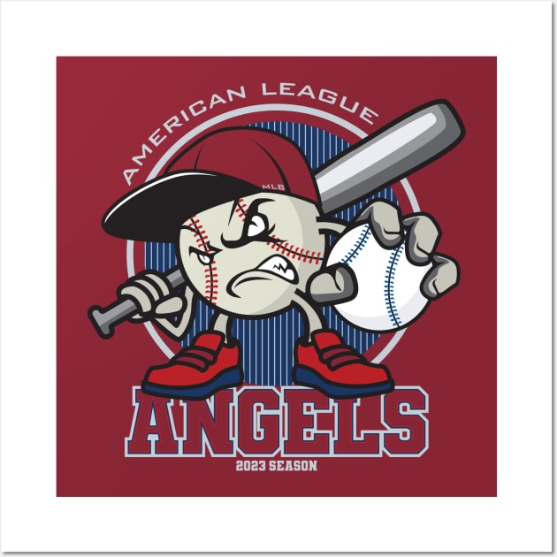 MLB LA Angels Posters, Baseball Wall Art Prints & Sports Room Decor