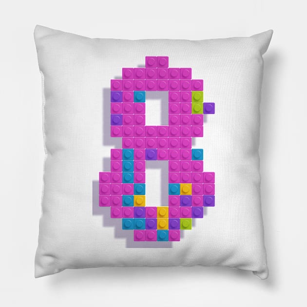 8 Brick Pillow by Sintakis