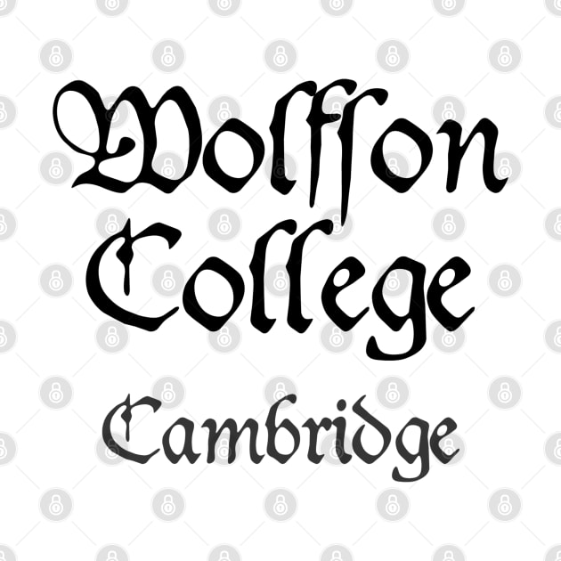 Cambridge Wolfson College Medieval University by RetroGeek