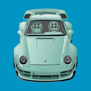 Porsche Mint RWB T-Shirt