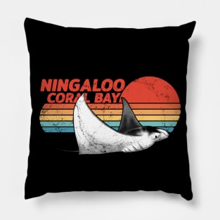 Ningaloo Coral Bay Manta Ray Pillow