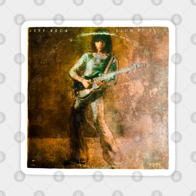 Jeff Beck - Blow By Blow Magnet by CoolMomBiz