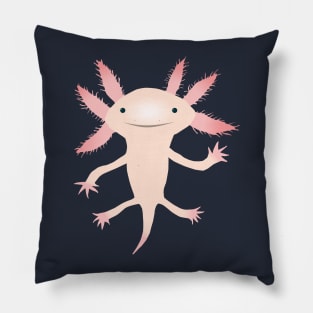 Axolotl vector illustration Pillow