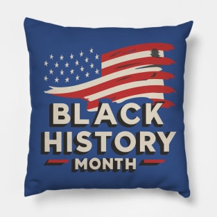 Black History Month Pillow