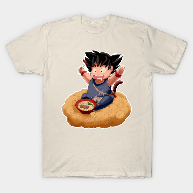 Kid Goku And The Flying Nimbus Dragon Ball T Shirt Teepublic