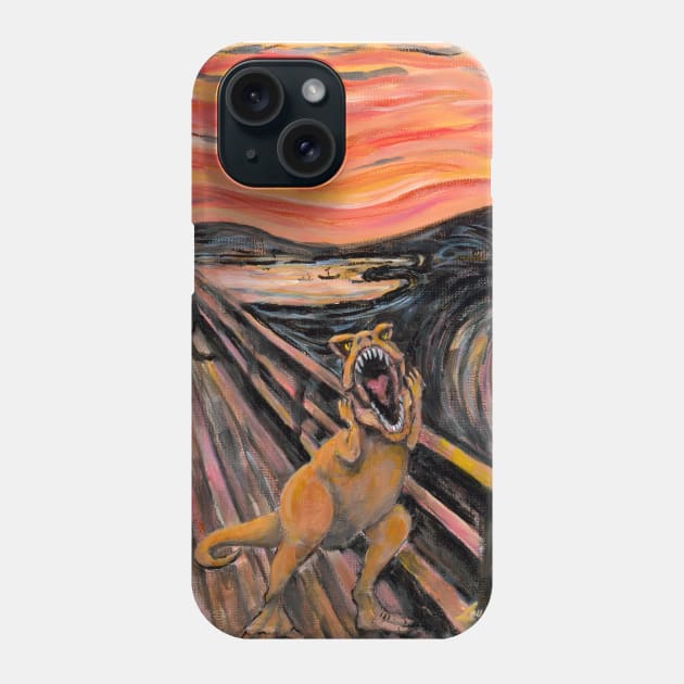 The Roar Phone Case by LouiseSullivanArt