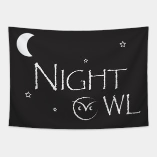 night owl Tapestry